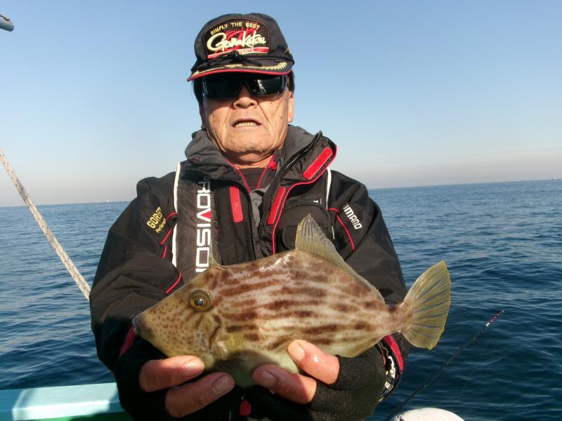 カワハギ釣り2枚目