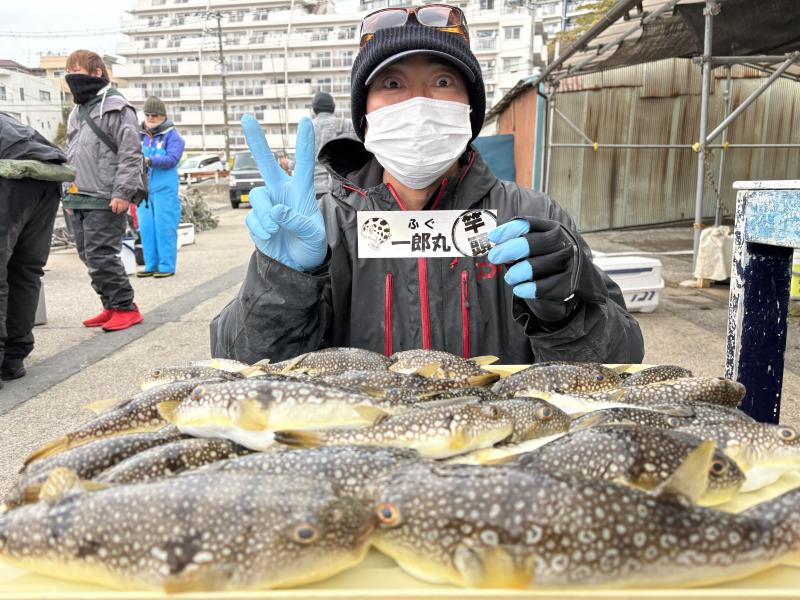 ふぐ釣り好調です！！1枚目