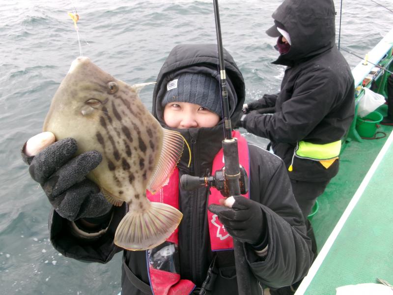 カワハギ釣り2枚目