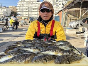 ふぐ釣り好調です！！