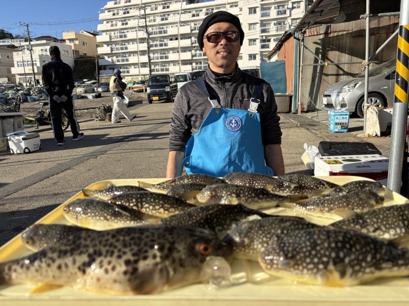 ふぐ釣り1枚目