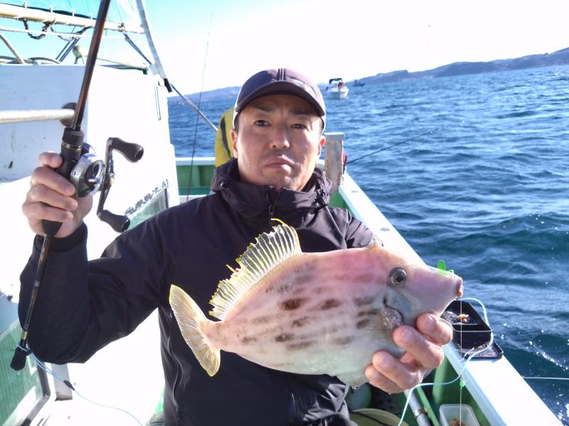 カワハギ釣り2枚目