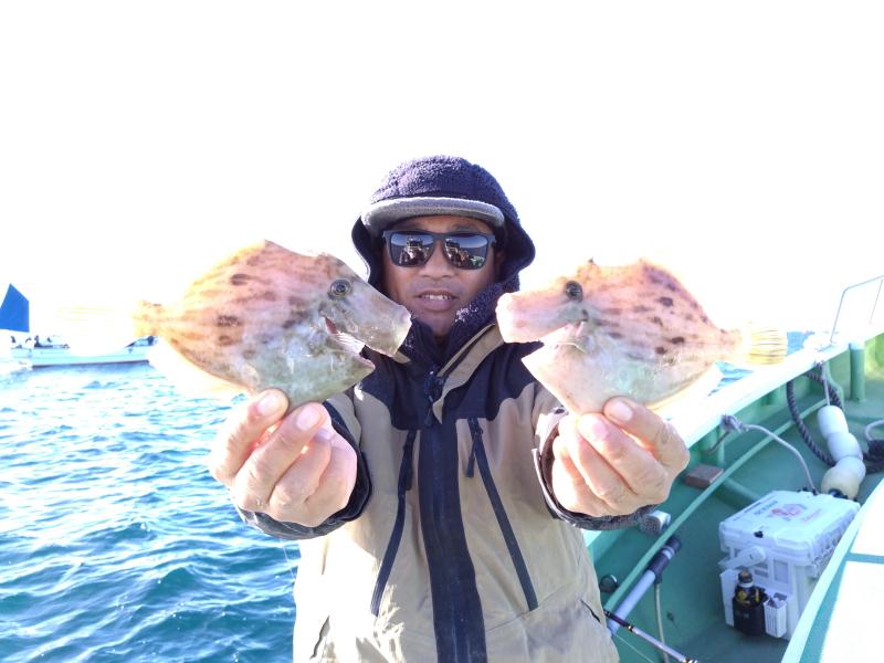 カワハギ釣り4枚目