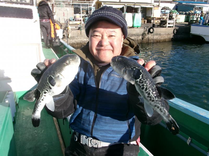 トラフグ釣り2枚目