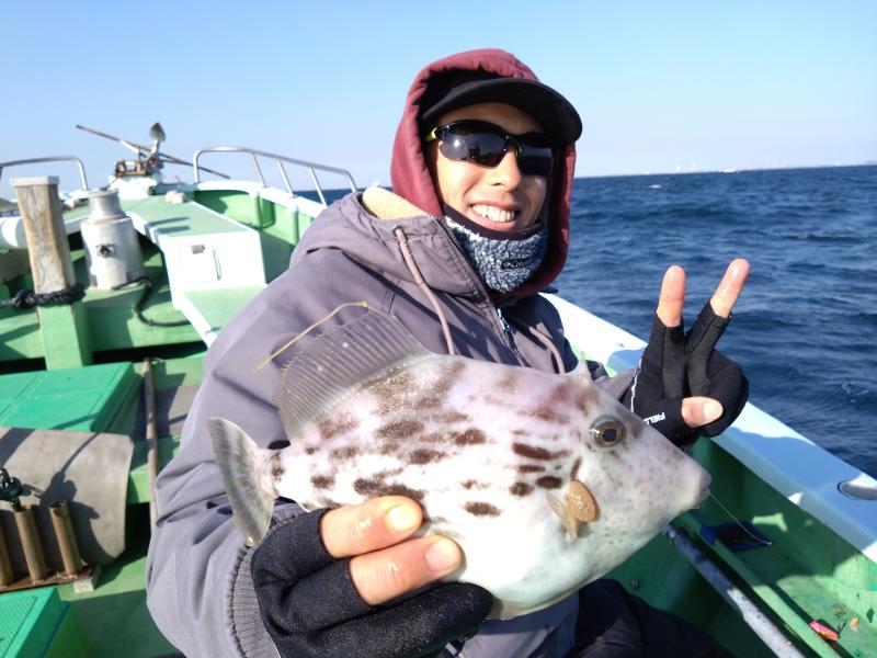 カワハギ釣り2枚目