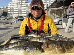 ふぐ釣り好調です！！