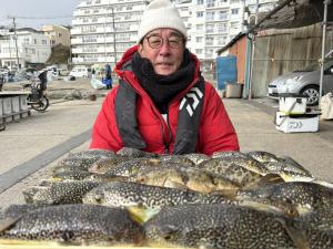 ふぐ釣り好調です！！