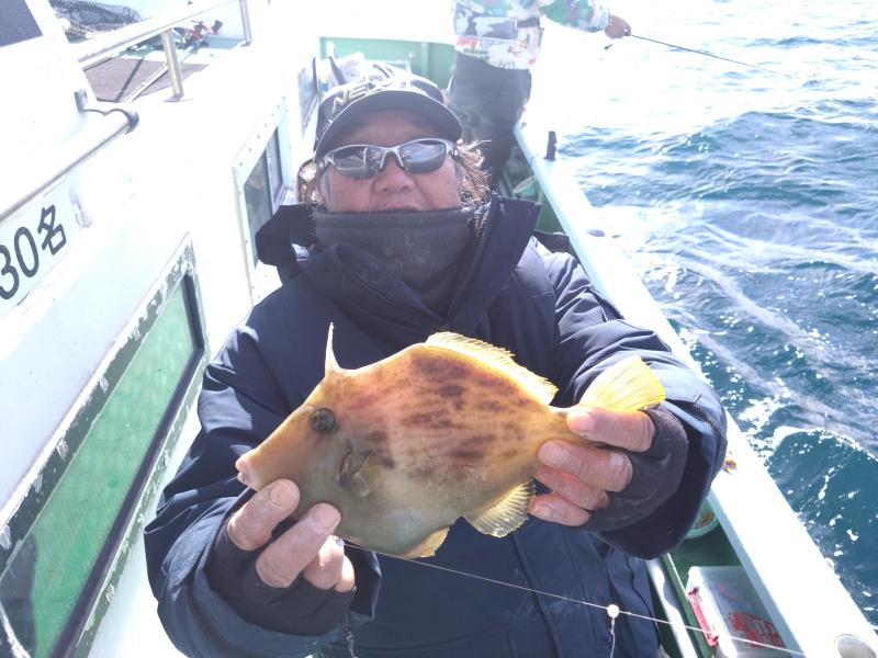 カワハギ釣り2枚目