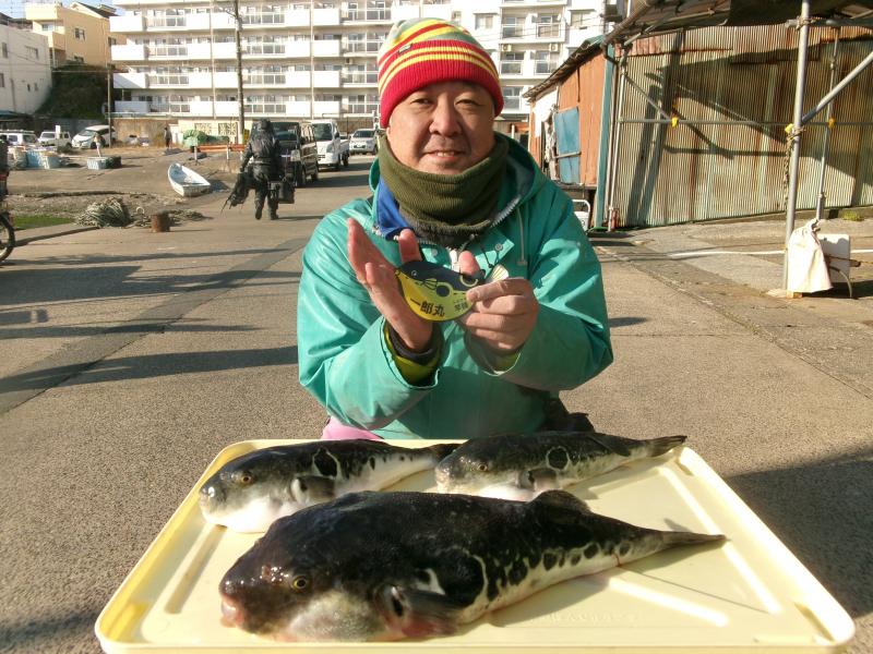 トラフグ釣り2枚目