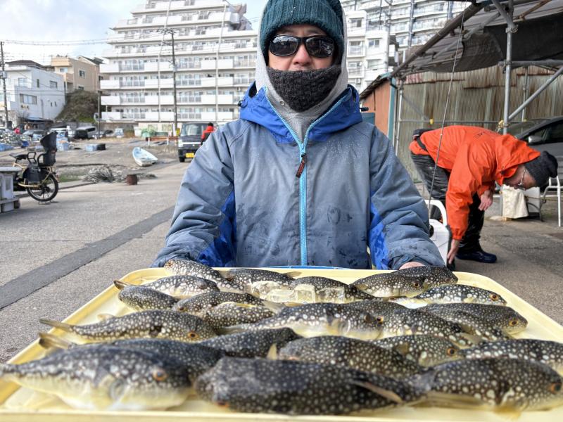 ふぐ釣り好調です！！1枚目