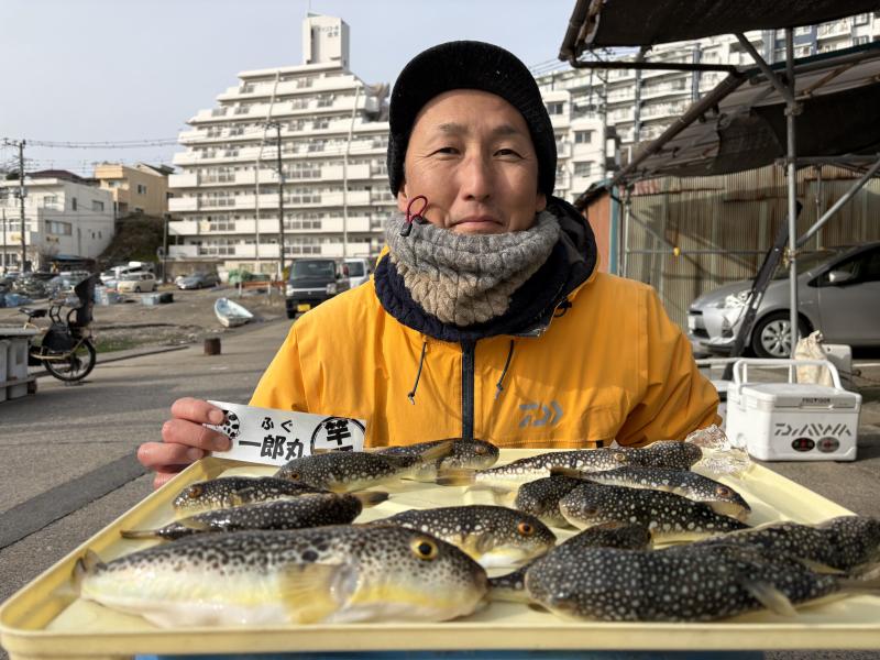 ふぐ釣り1枚目