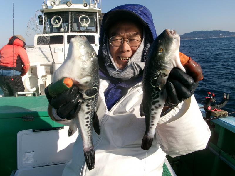 トラフグ釣り2枚目