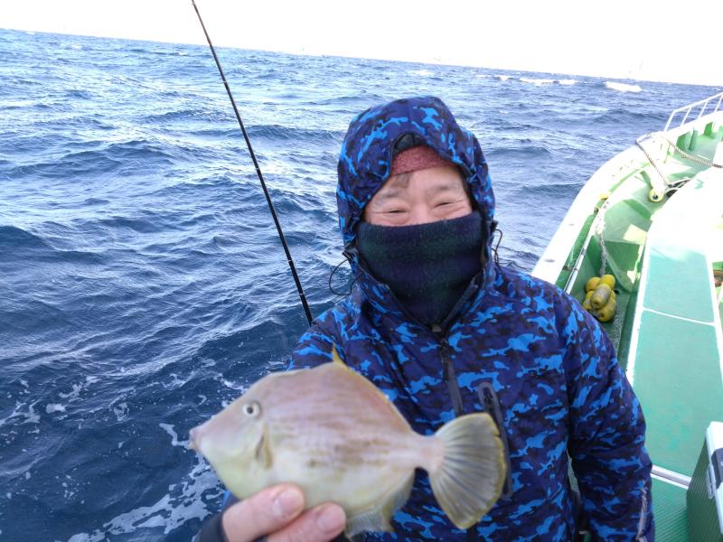 カワハギ釣り2枚目