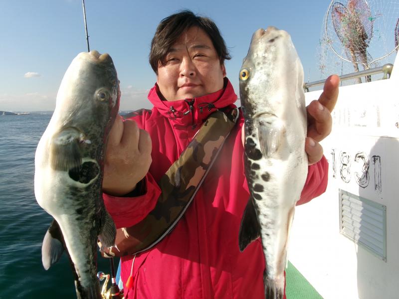 トラフグ釣り2枚目