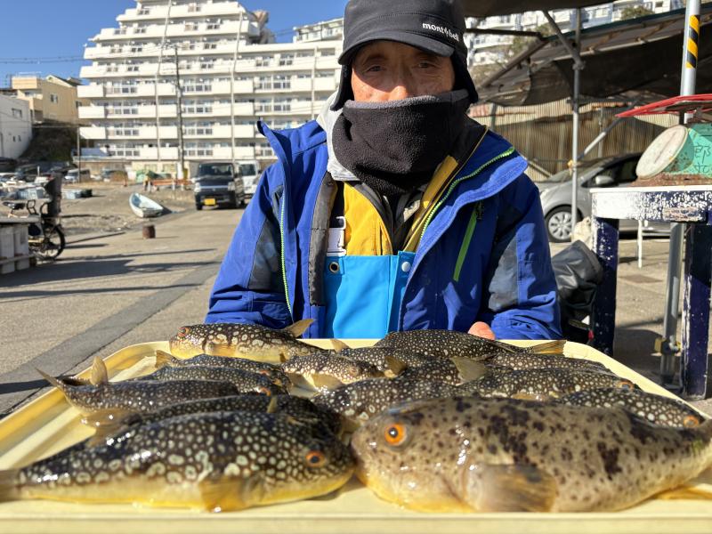 ふぐ釣り1枚目