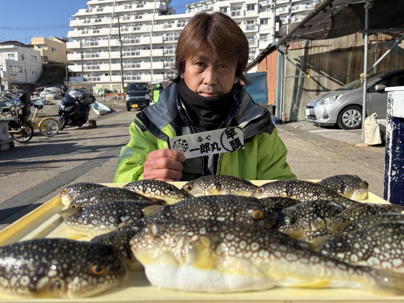 ふぐ釣り1枚目