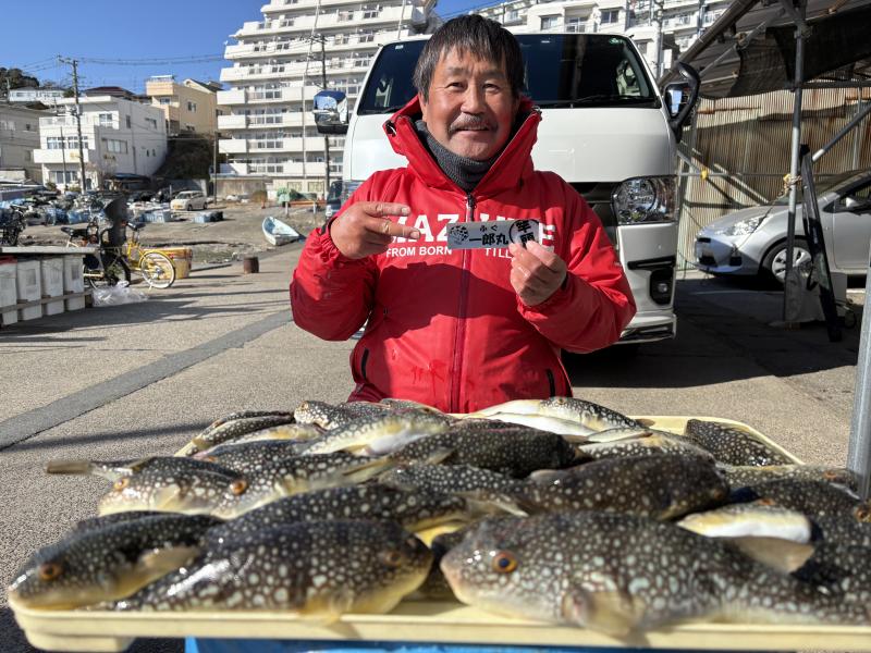 ふぐ釣り好調です！！1枚目