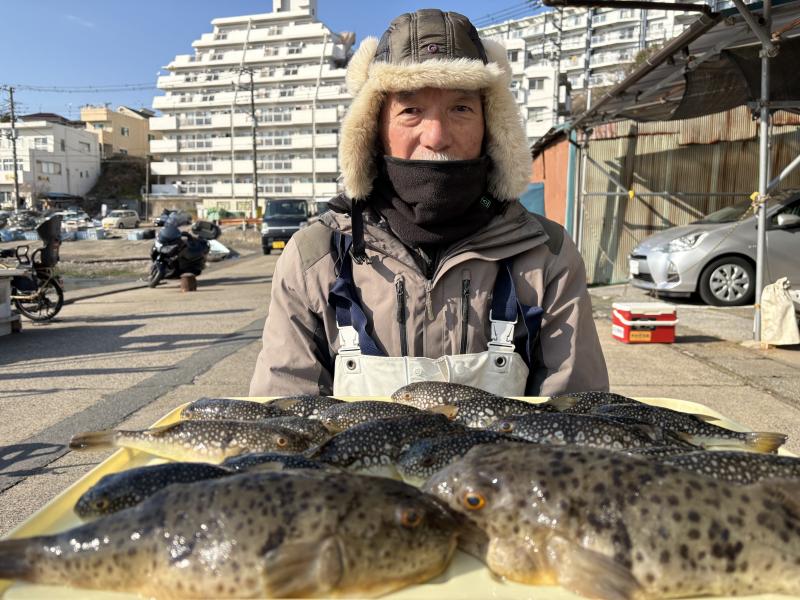 ふぐ釣り1枚目