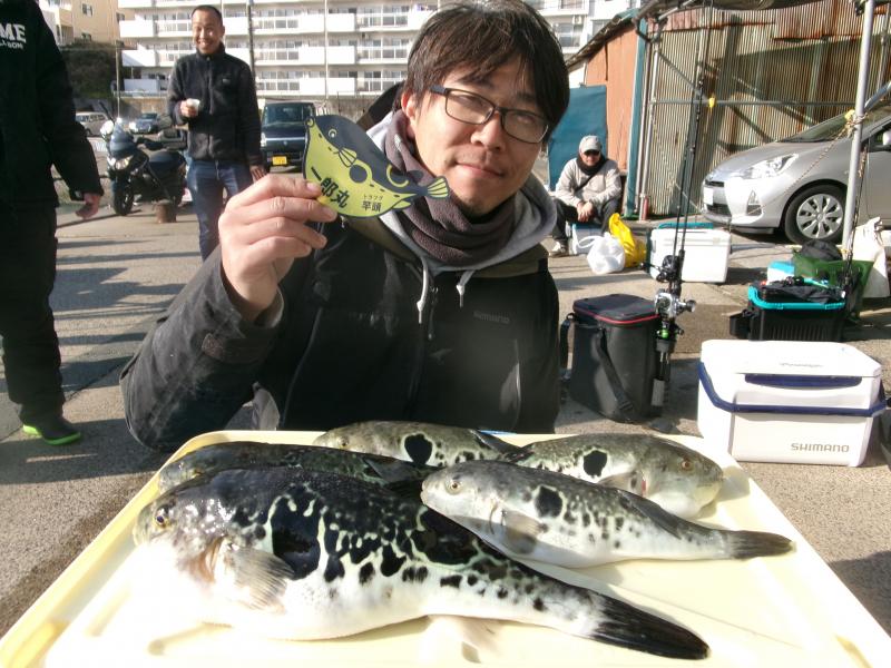 トラフグ釣り2枚目