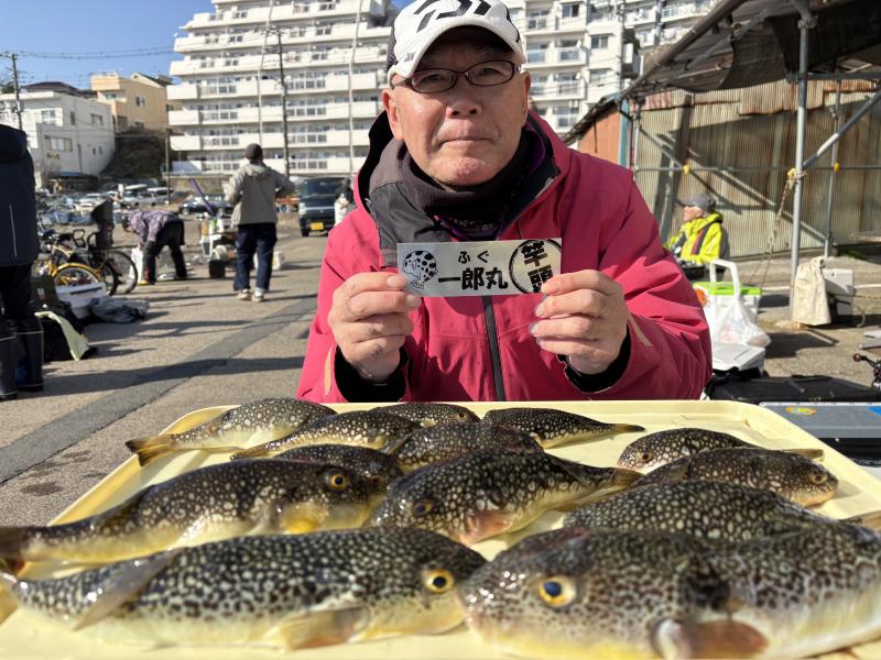 ふぐ釣り1枚目