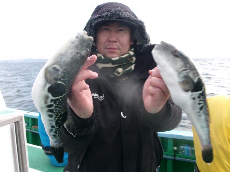 トラフグ釣り2枚目