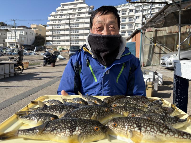 ふぐ釣り1枚目