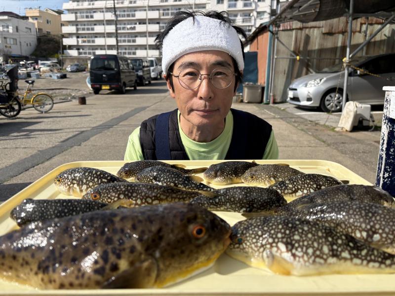 ふぐ釣り1枚目
