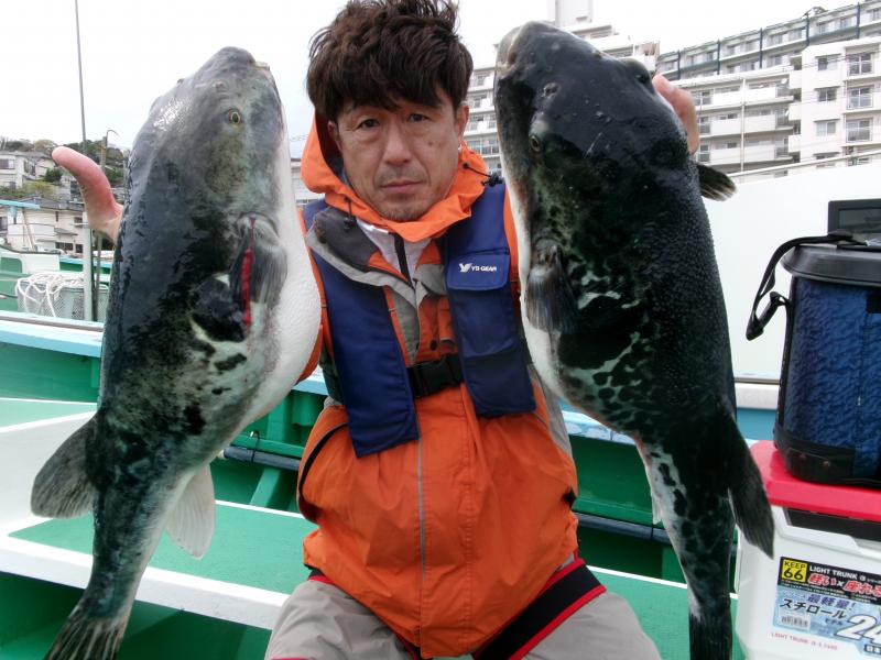 トラフグ釣り3枚目
