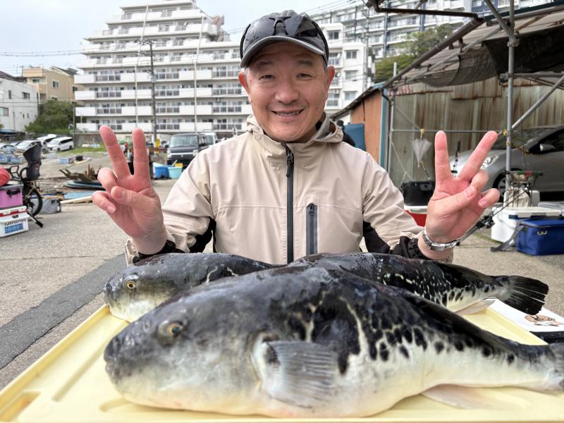トラフグ釣り2枚目