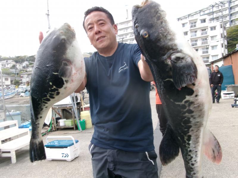 トラフグ釣り3枚目