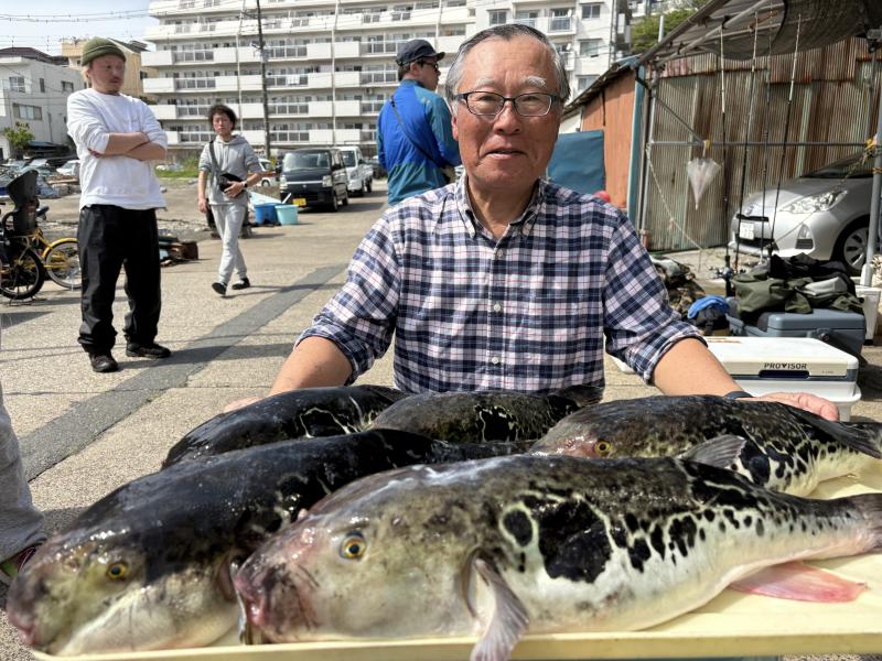 トラフグ釣り2枚目