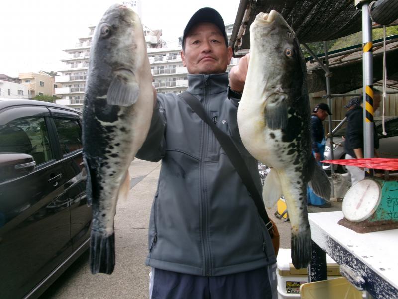 トラフグ釣り2枚目