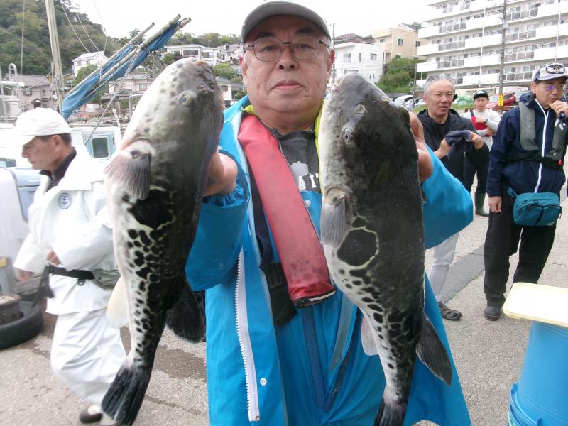 トラフグ釣り4枚目