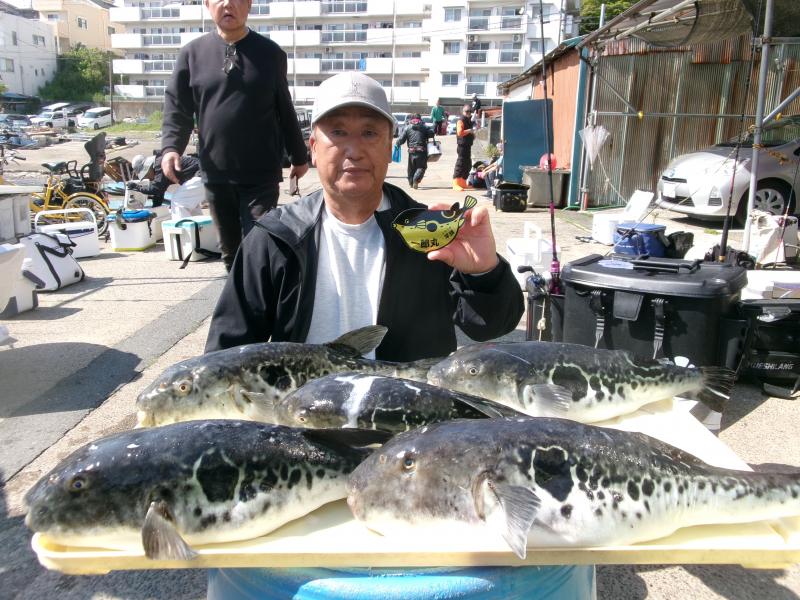 トラフグ釣り2枚目