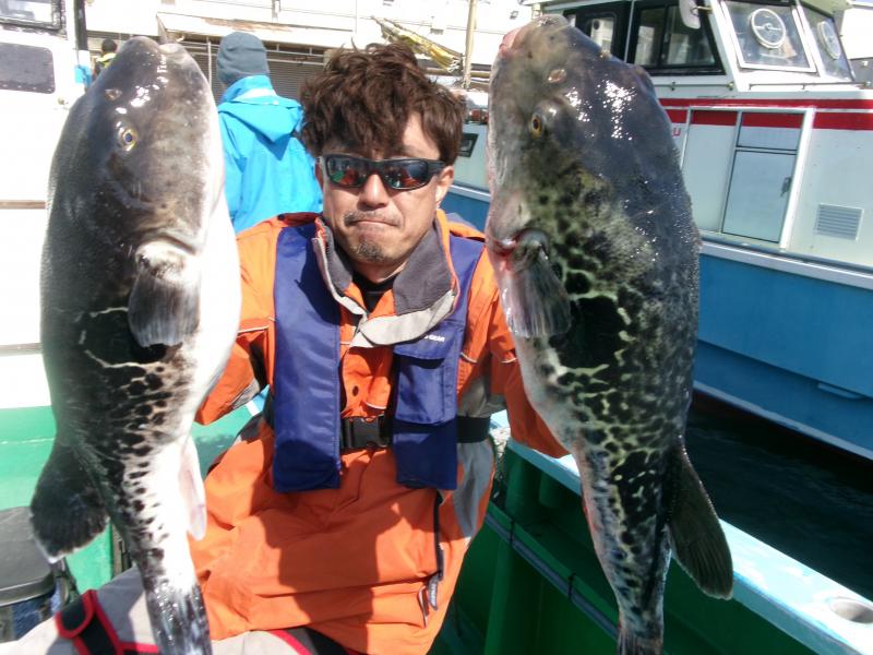 トラフグ釣り3枚目