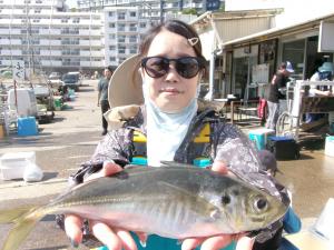 アジ釣り好調です！！
