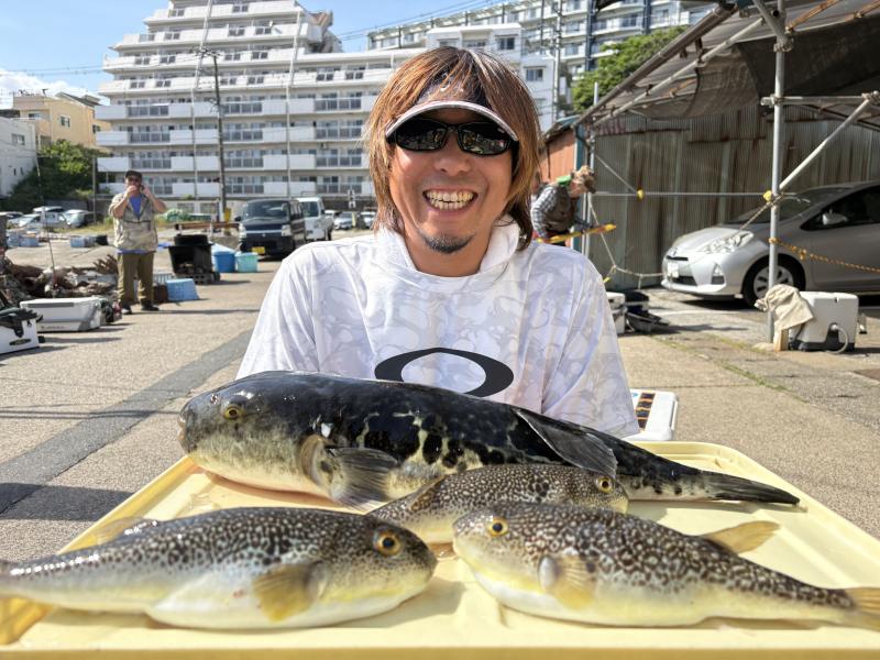 ふぐ釣り1枚目