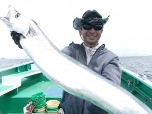 タチウオアジリレー釣り
