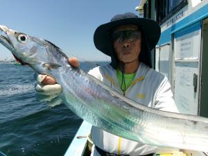 タチウオアジリレー釣り