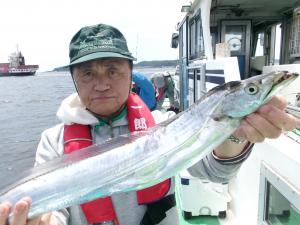 タチウオアジリレー釣り