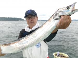 タチウオアジリレー釣り