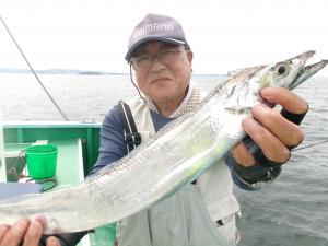 タチウオアジリレー釣り