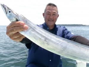タチウオアジリレー釣り