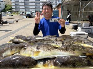 ふぐ釣り好調です！！