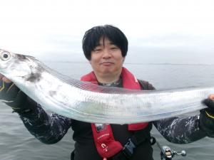タチウオアジリレー釣り