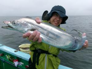 タチウオアジリレー釣り