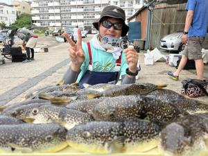 ふぐ釣り好調です！！