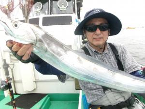タチウオアジリレー釣り