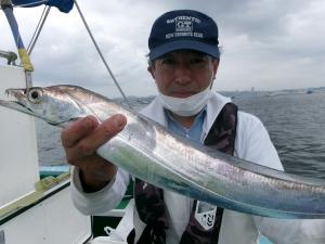 タチウオアジリレー釣り