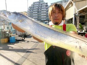 タチウオアジリレー釣り